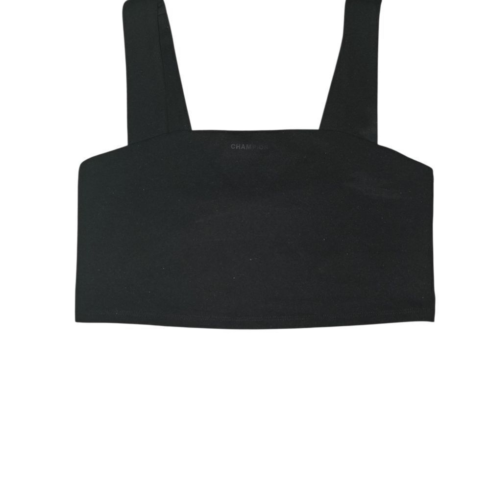 Champion Sleek Black Sports Bra